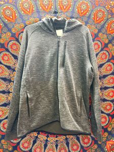 Gray Heathered Hoodie