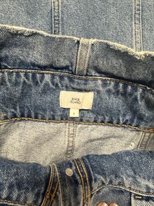 River Island High Waisted Denim Skirt