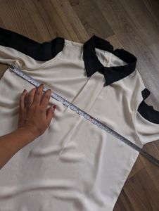 Chiffon Long Sleeve Thrifted Top