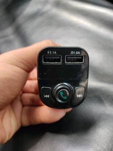 Bluetooth FM Transmitter USB Car Fast Charger