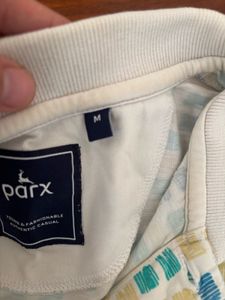 Patterned Polo Shirt