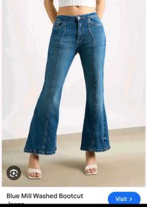 stylish bootcut jeans