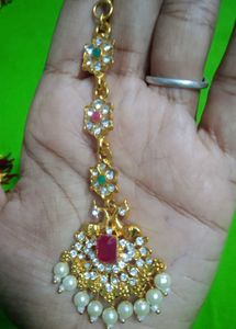 Vintage Gold &amp; Gemstone Necklace