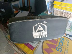 Leather Gym Belt