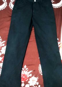 Dark Blue Straight Jeans