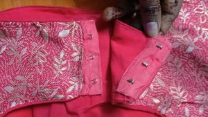 Floral design brocade Readymade Blouse