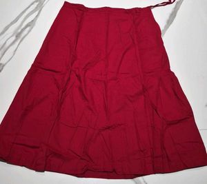 Blood Red Under Saree Peticoats