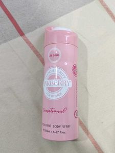 Pinkberry Deodorant Body Spray not used