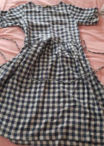 Gingham Ruffle One Piece