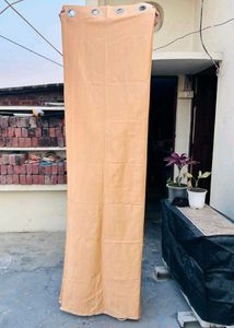 Golden Brown Door Curtains