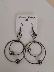 New Pair Of Silver Hoops