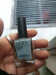 Sery And Nykaa Nail Polish