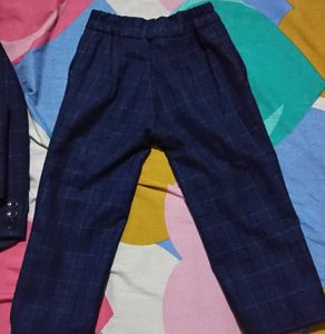 Blue Checked Suit (Age 2 /4)
