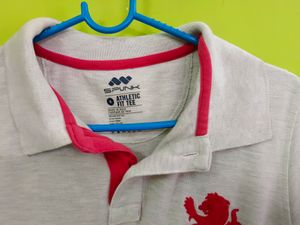 🤩White T- Shirt For Boys Size S