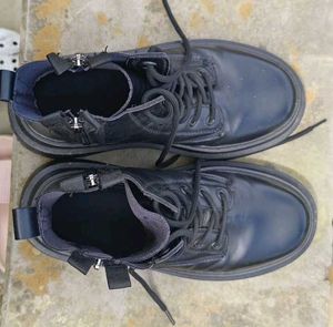 Black Platform Boots