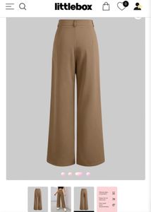 Wide Leg Trousers