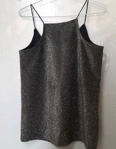 Party Wear Shimmery Shiny Top Sleeveless