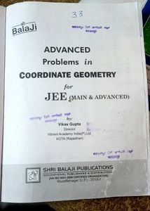 Coordinate Geometry For JEE Main &amp; Advanced