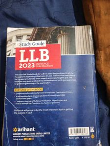 It&#39;s LLB entrance Exam Preparation Book
