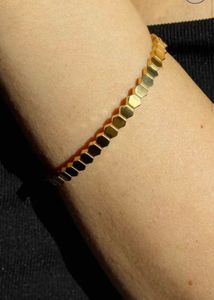 Honeycomb Bracelet Kada Anti-tarnish