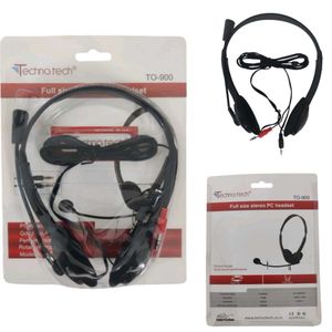 Techno Tech TO-900 Full Size Stereo PC Headset