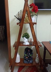 Foldable Book Rack Wooden