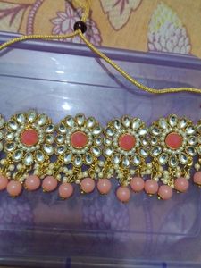 Necklace Set With Mangtika