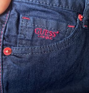 GUESS Authentic Denim Mini Skirt