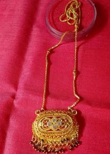 One Gram Gold Plated Manglsutra