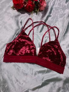 Victoria's Secret Velvet Bralette