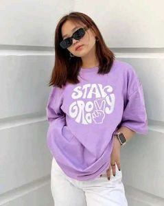 Stay Groovy Lavender T-Shirt