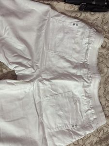 White Capri Pants