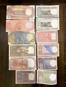 Vintage Indian Currency Collection