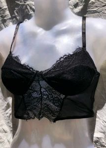 17.13.4 SEXY BLACK NET CORSET TOP