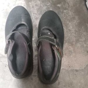 School Shoes Black And White
