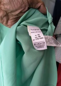 Mint Green Autograph Top by Marks &amp; Spencer