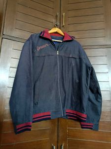 Fort Collins Men's blue Casual Bomber Jacket