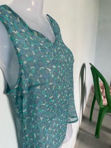 Aqua Print Tank Top