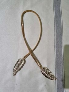 Golden Leaf Belt For Saree Dresses