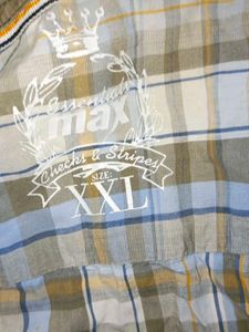 XL Plaid Button-Down