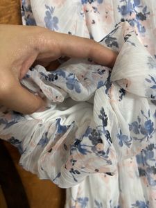 Floral Print V-neck Dress Vero Moda