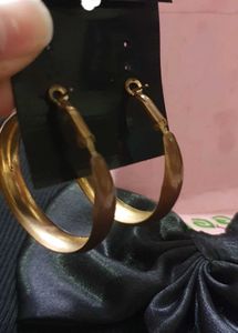 Gold Hoop Earrings