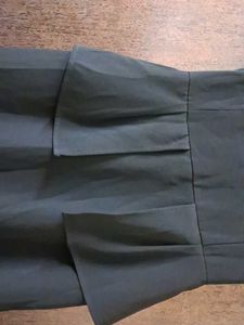H&amp;M Black Peplum Dress