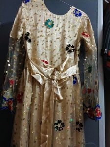 Long Flared Gown Dubai