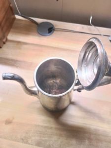 Beautiful Vintage Antique Metal Kettle