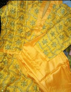 Yellow Salwar Kameez