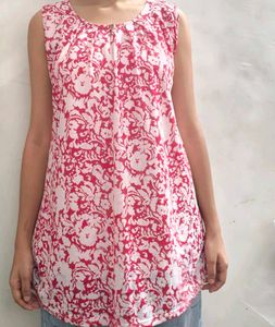 Floral Sleeveless Top
