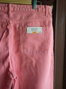 Zudio baby pink Mom Fit Jeans (Brand new With tag)