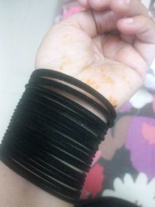 Black Velvet Bangles