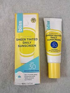 BlissBlock Star SPF 30 Daily Tinted Sunscreen